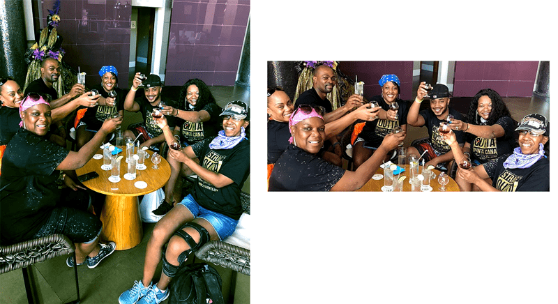image edits for travel website